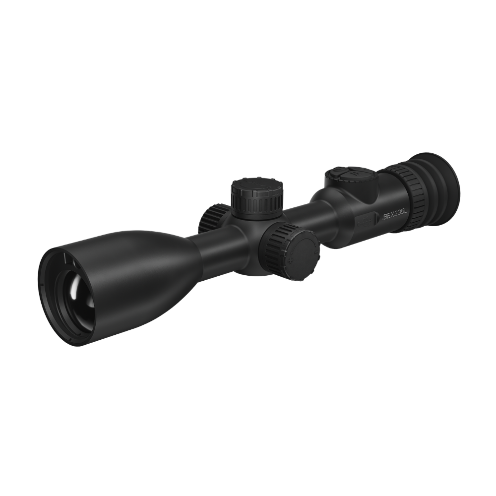 Black rifle scope