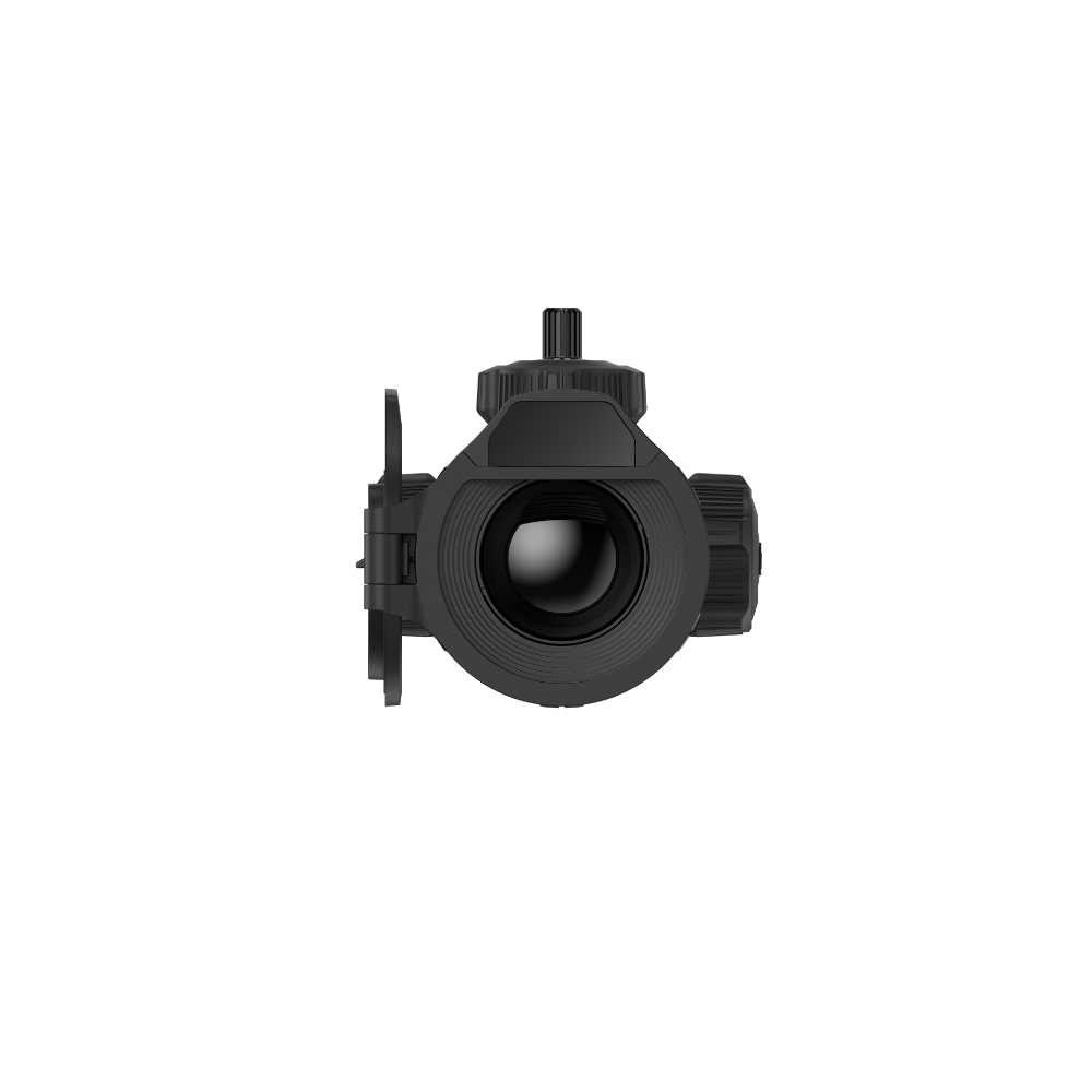 A black thermal scope