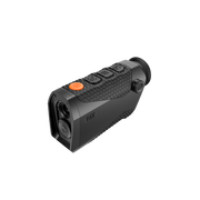 A black Rix thermal imaging scope with a textured eyepiece and control buttons, shown at an angle.