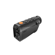 A black Rix thermal imaging scope with a textured eyepiece and control buttons, shown at an angle.