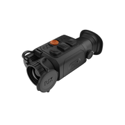 A black Rix thermal imaging scope with a textured eyepiece and control buttons, shown at an angle.