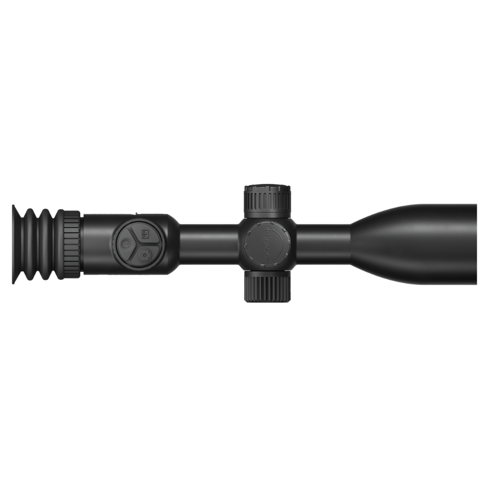 Black rifle scope
