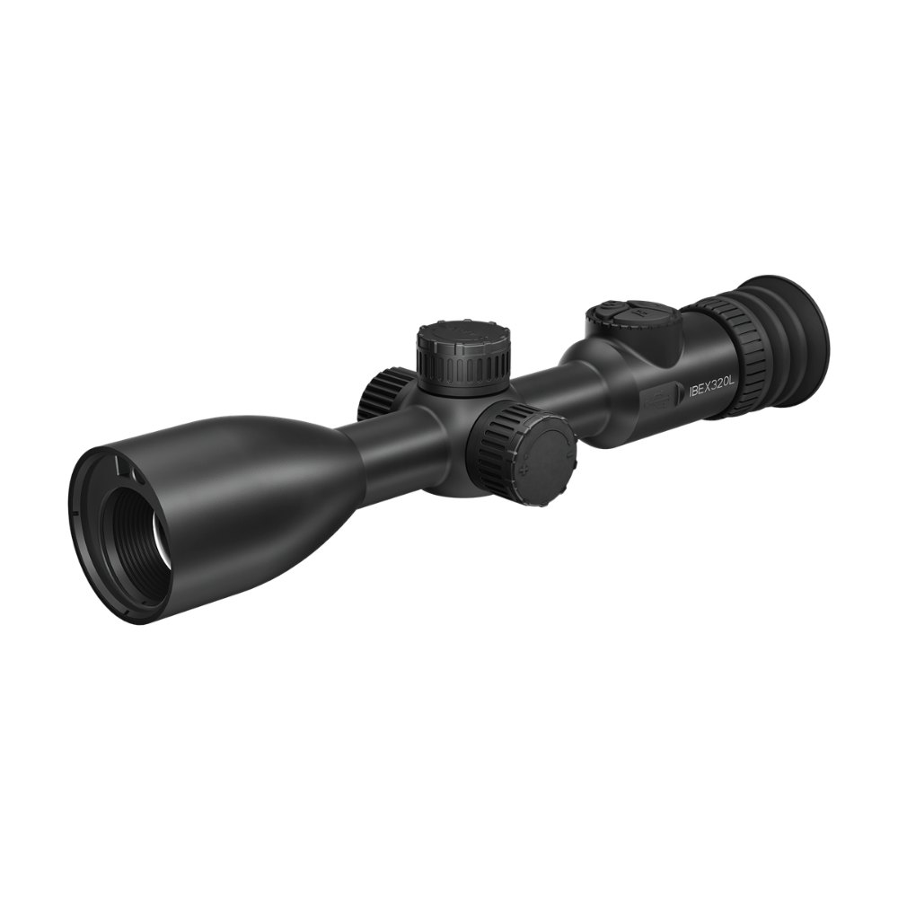 Black rifle scope