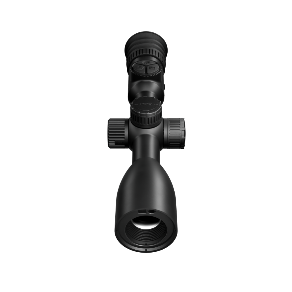 Black rifle scope