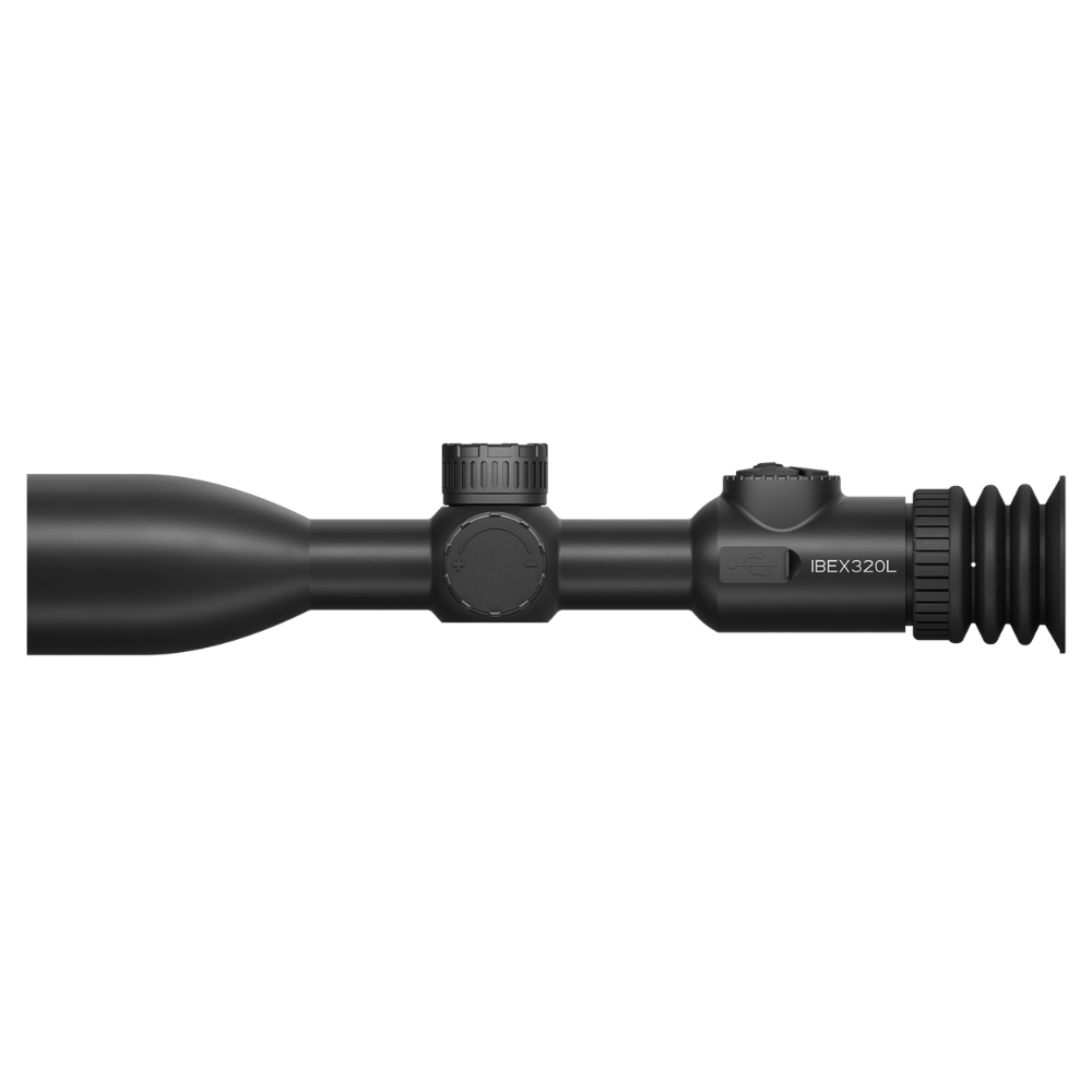 Black rifle scope
