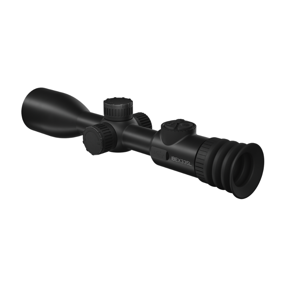 Black rifle scope