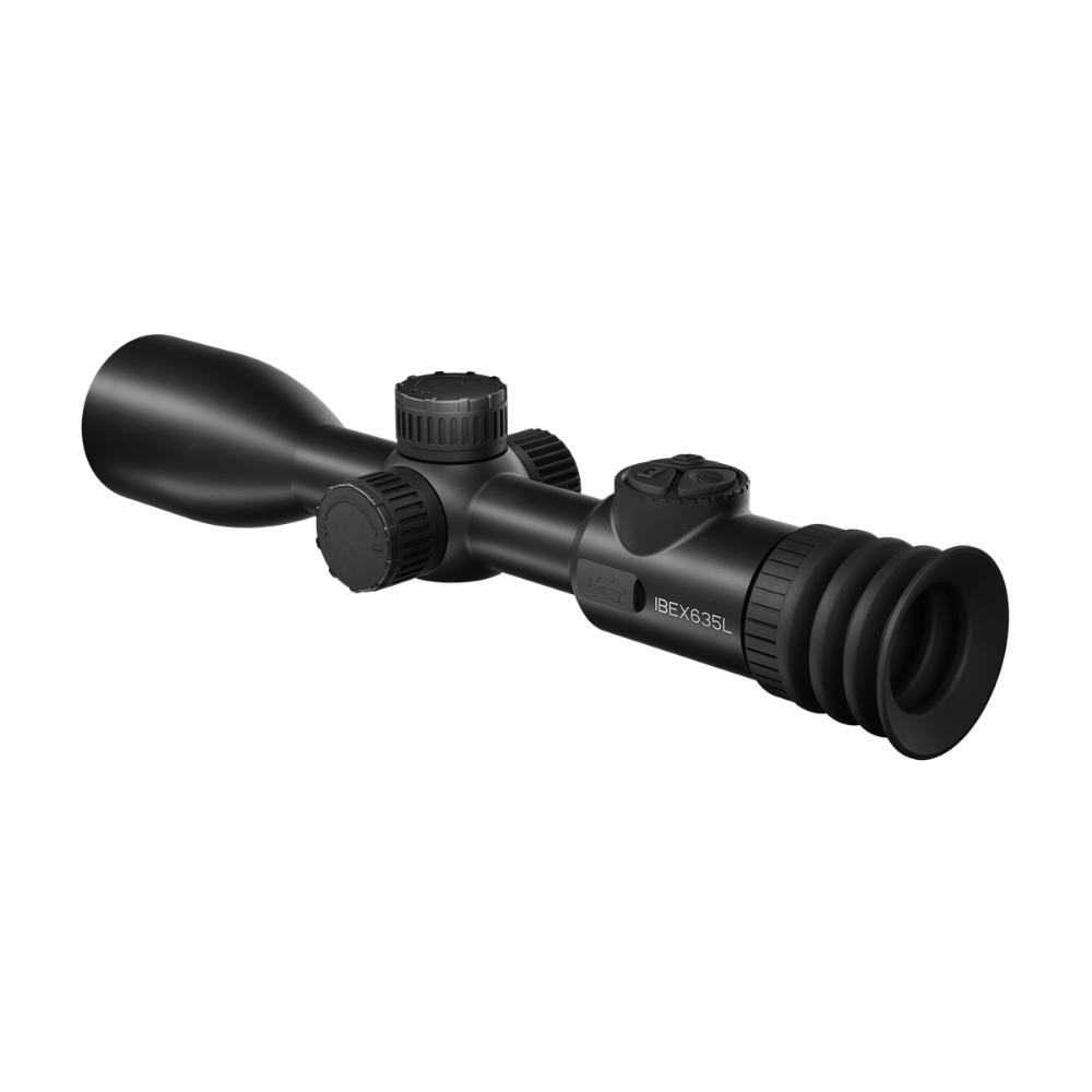 Black rifle scope