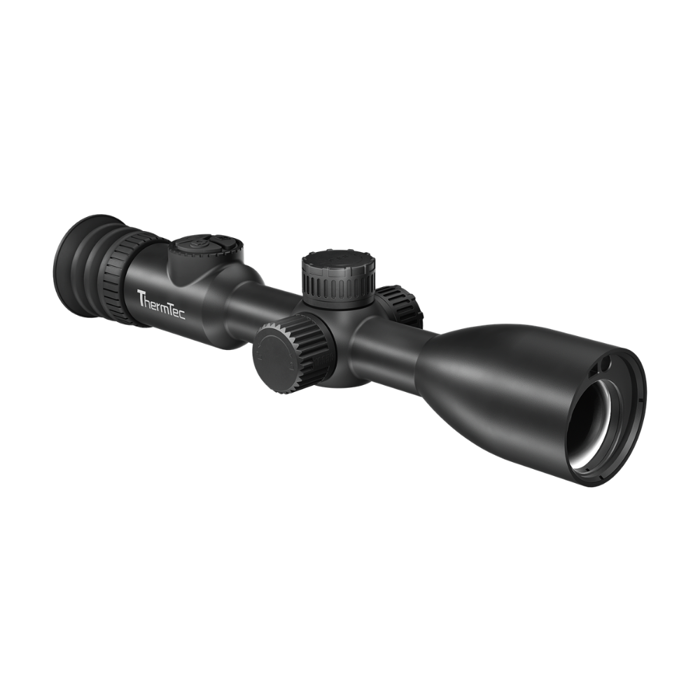 Black rifle scope