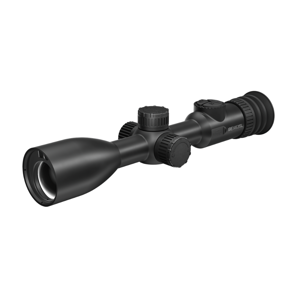 Black rifle scope