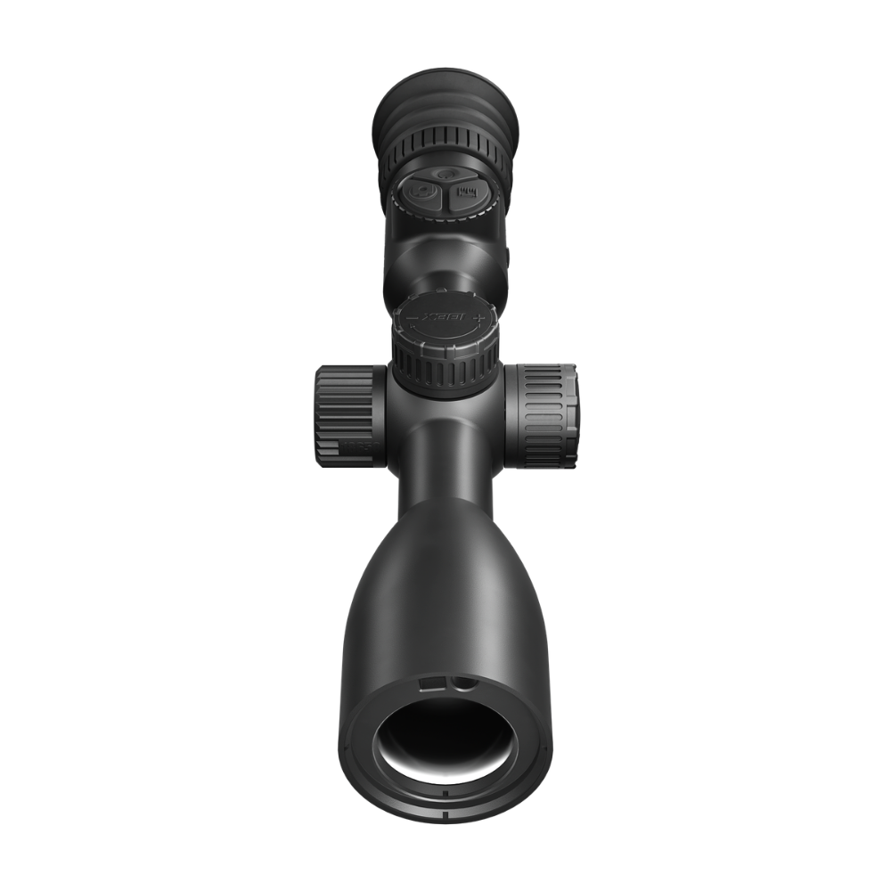 Black rifle scope