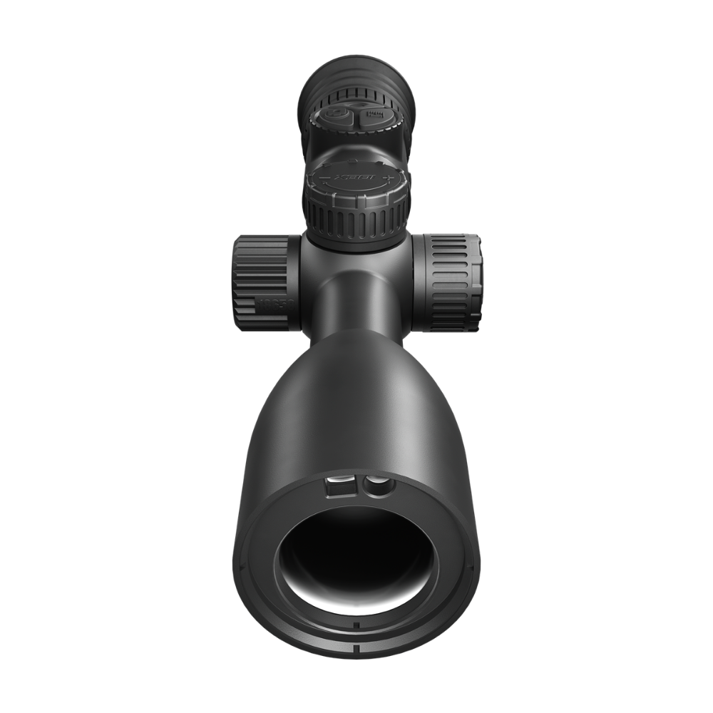 Black rifle scope