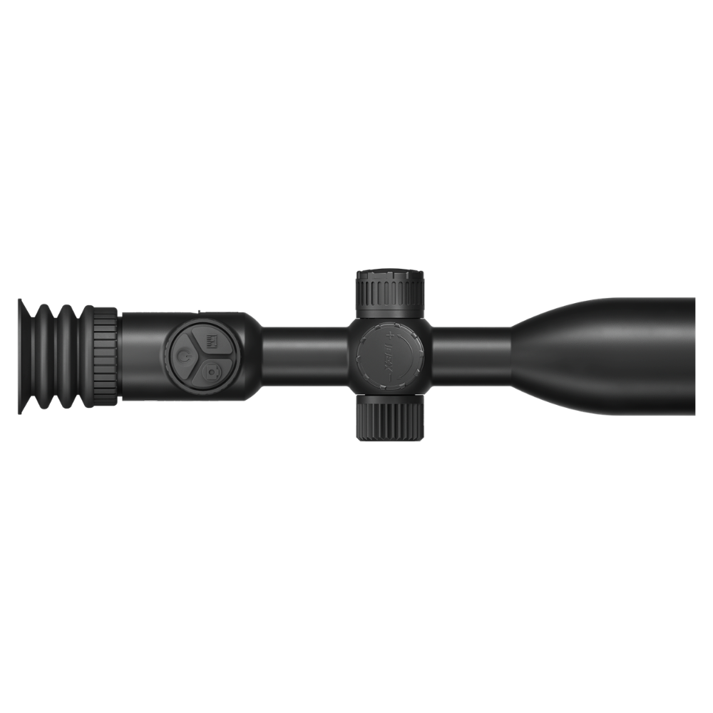 Black rifle scope