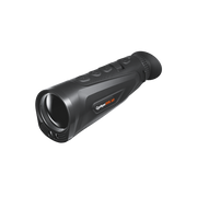 A black thermal monocular , identified as a Cyclops 335 3.0, shown at a three-quarter angle.
