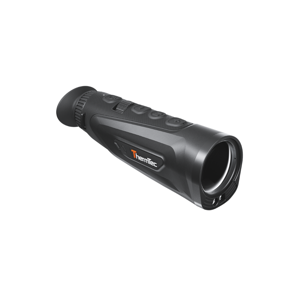 A black thermal monocular , identified as a Cyclops 635l 3.0
