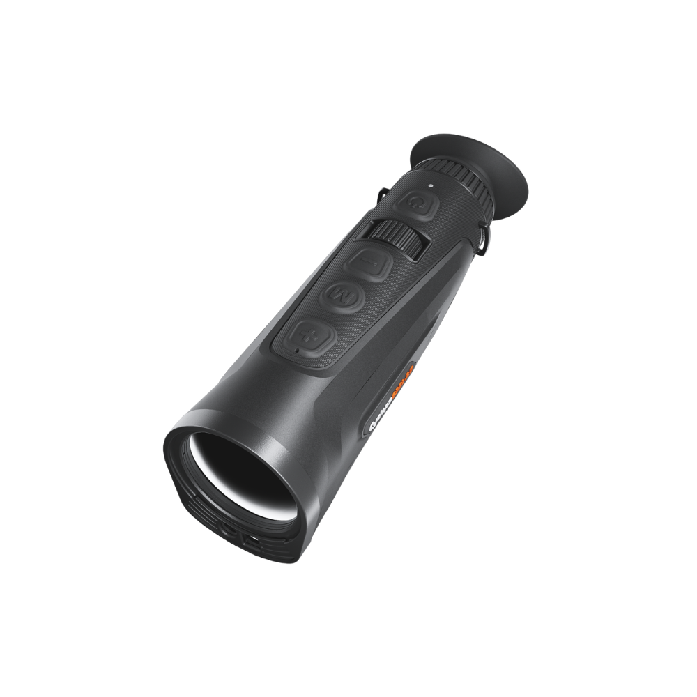 A black thermal monocular , identified as a Cyclops 635l 3.0